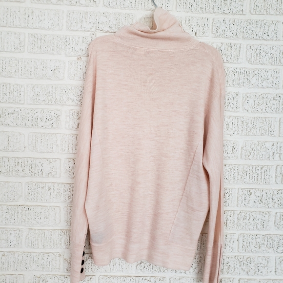 Anthropologie Moth Button Sleeve Dolman Turtleneck - Picture 4 of 6